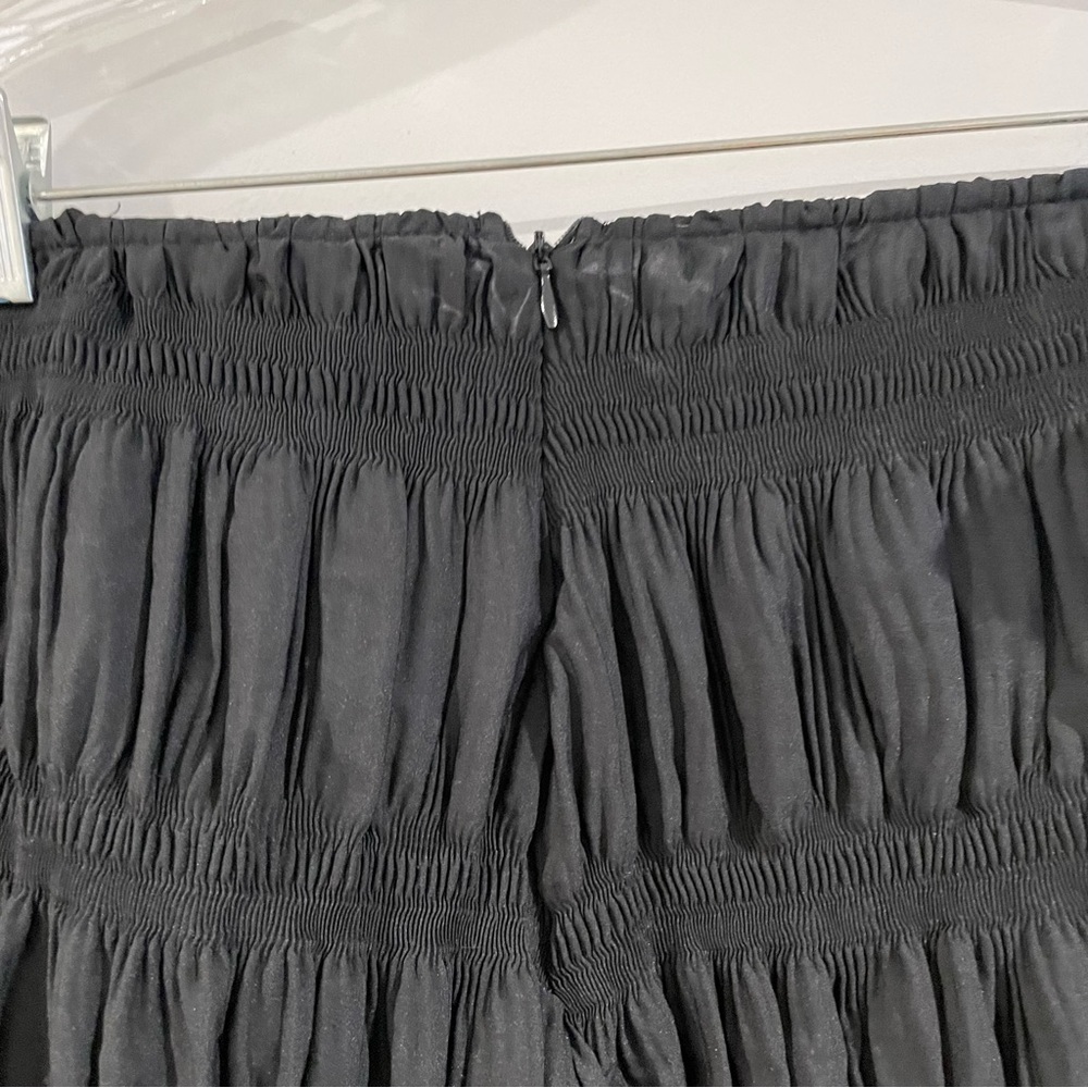 Pretty Little Thing Wrap Mini Skirt & Beach Cover-Up, Black, Plus Size, Vacation - Picture 8 of 8